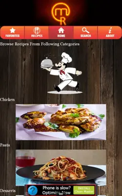 MasterChef Recipes android App screenshot 2